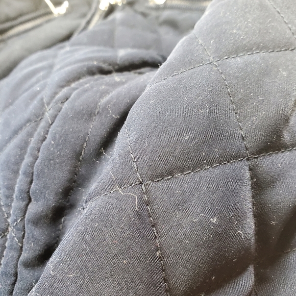 Laundry by Design Navy Blue Quilted Coat - Picture 13 of 16